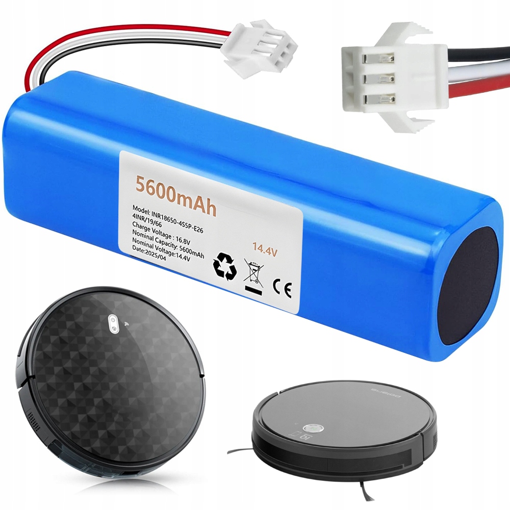 Akumulátor 5600 Mah Pro Odsávačku Dlouhá Doba Provozu, Napájení 14.4 V