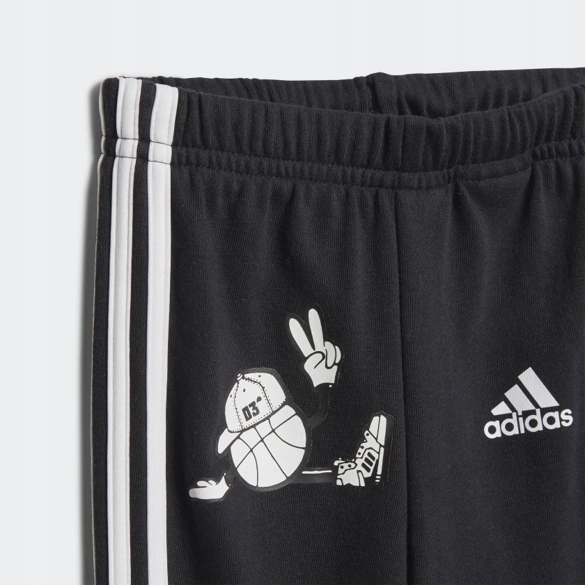 ADIDAS FRENCH TERRY GRAPHIC DRES DZIECIĘCY BAWEŁNA Wiek dziecka 9 m +