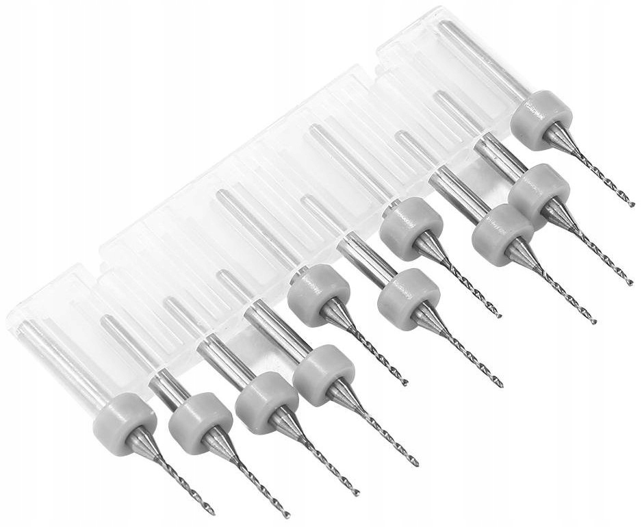 

10 sztuk Mini Wiertła 0,9mm Precyzyjne Widiowe Cnc