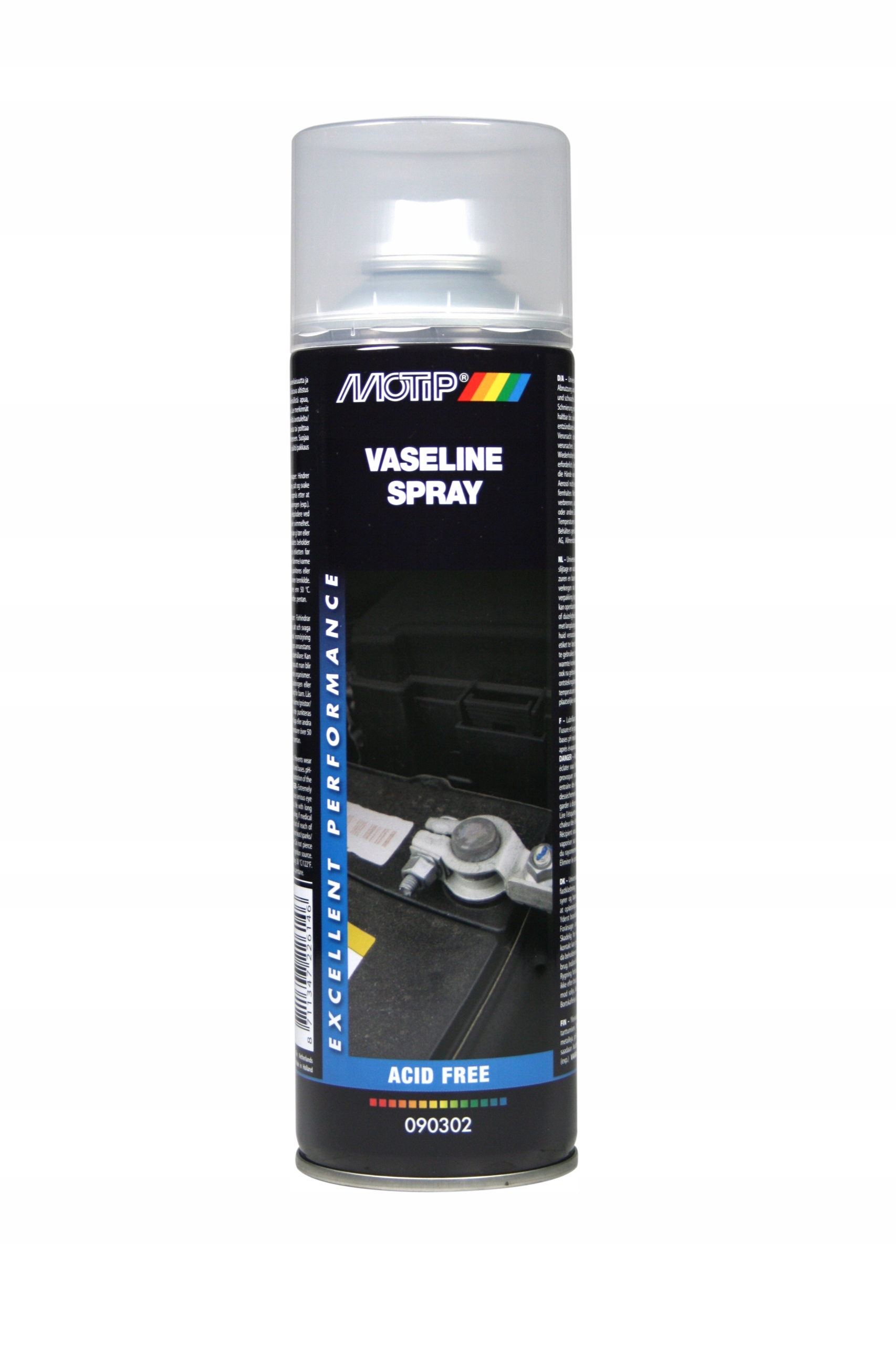 

Uniwersalny Smar Wazelina W Sprayu - Motip 500 ml