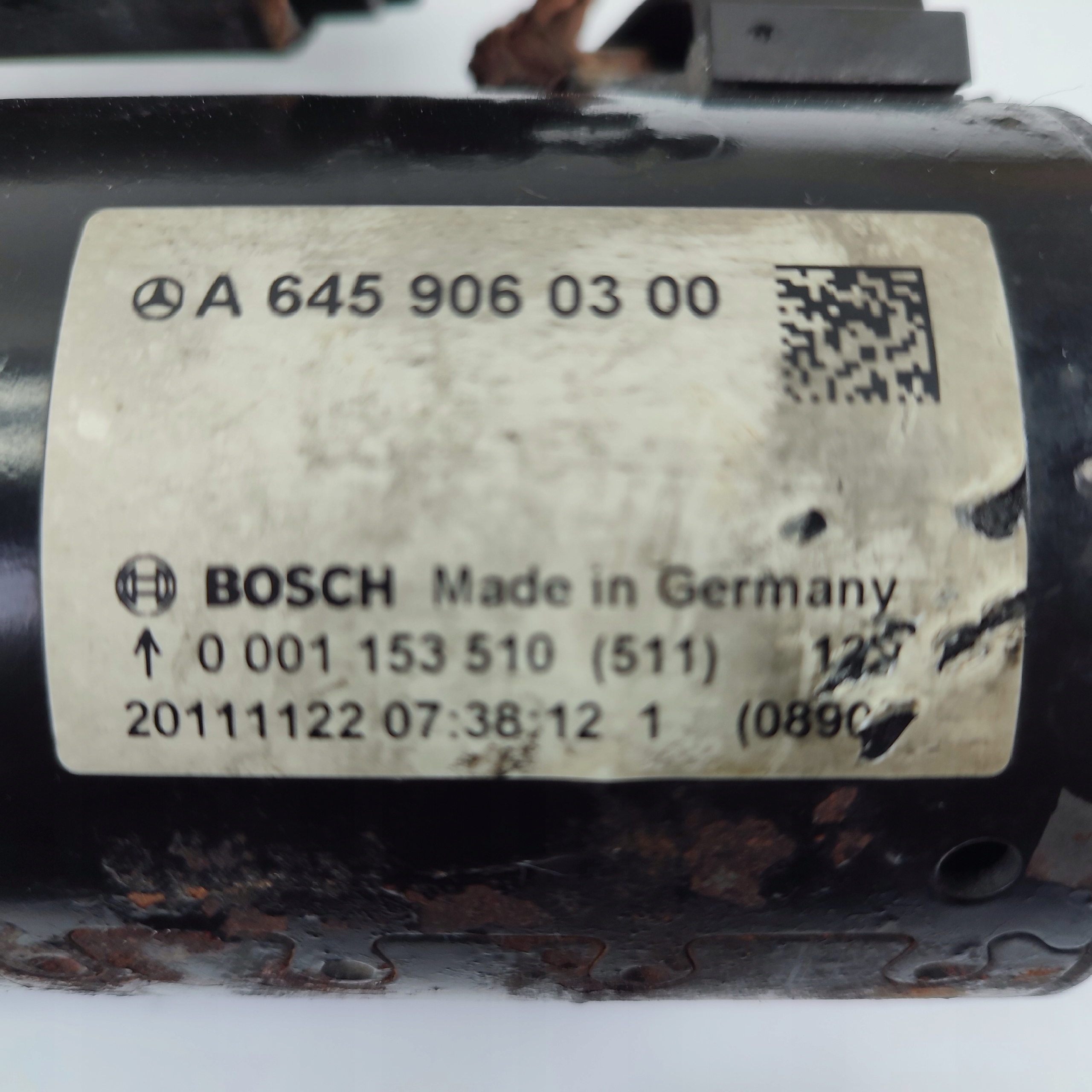 starter MERCEDES-BENZ 2.2 CDI A6459060300 MADE IN GERMANY