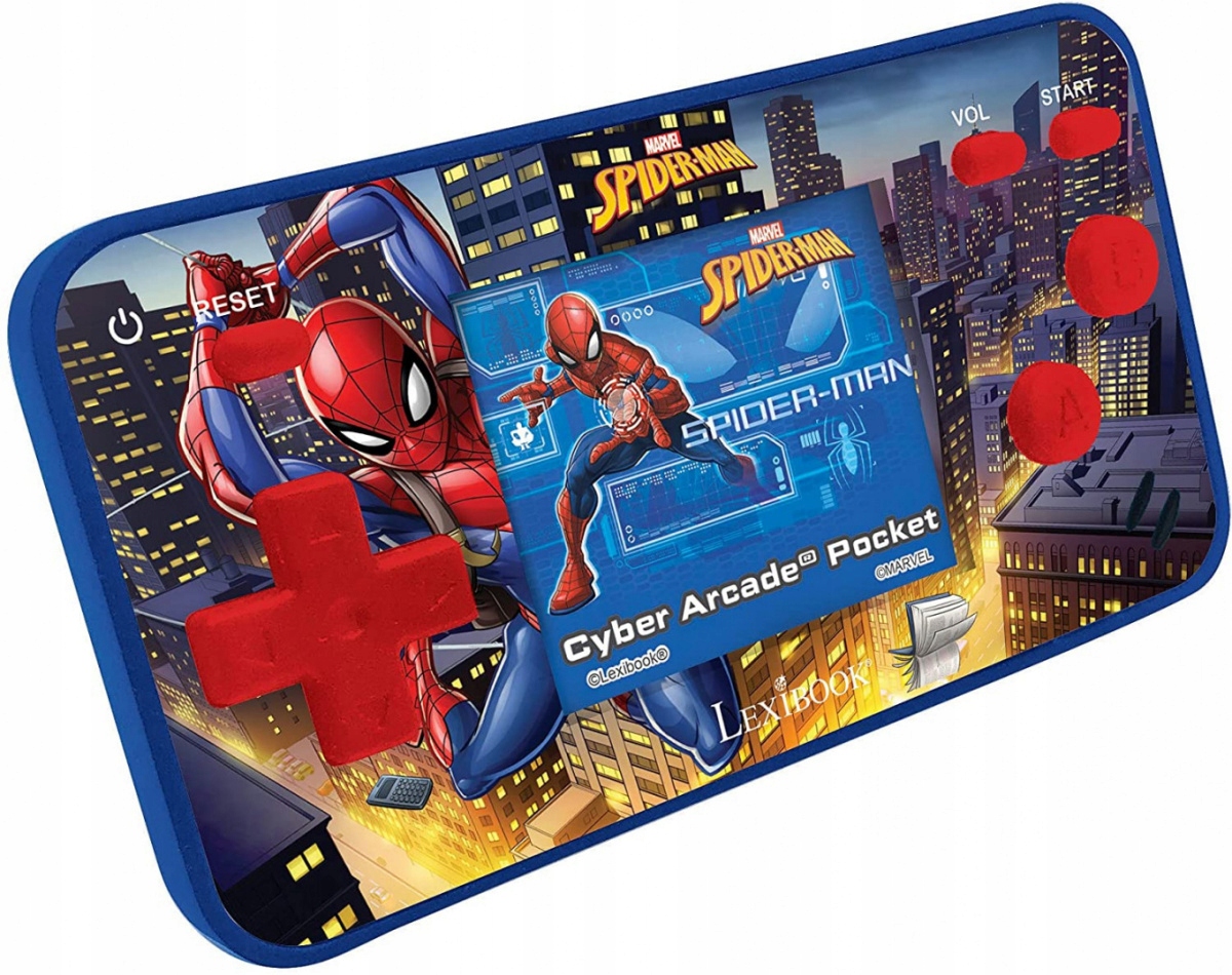 SPIDERMAN Przenośna Konsola Gra Dla Dzieci 150gier Super Prezent Dziecko EAN (GTIN) 3380743088662