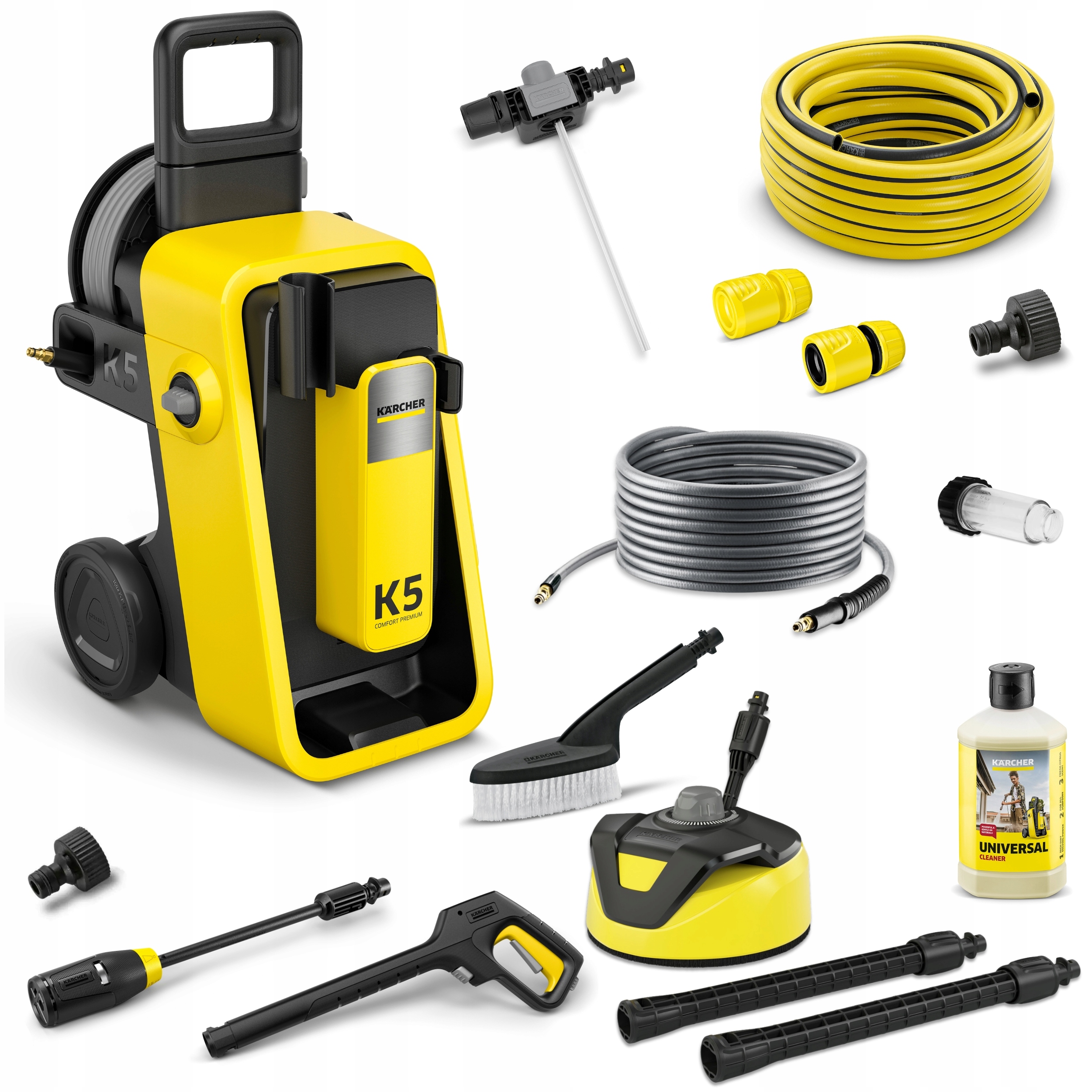 Myjka Ciśnieniowa Karcher K5 Comfort T-racer Do Mycia Kostki Brukowej Patio