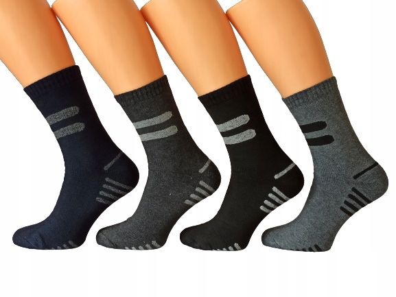 

4x Grube ciepłe skarpety Thermo bawełna 42-46