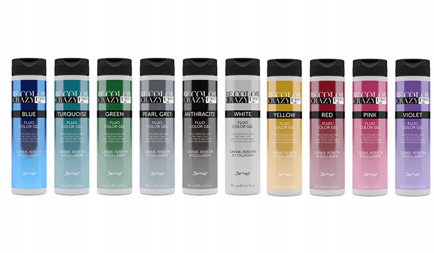

Be Color Crazy Farba w żelu Toner 12 min 150 ml