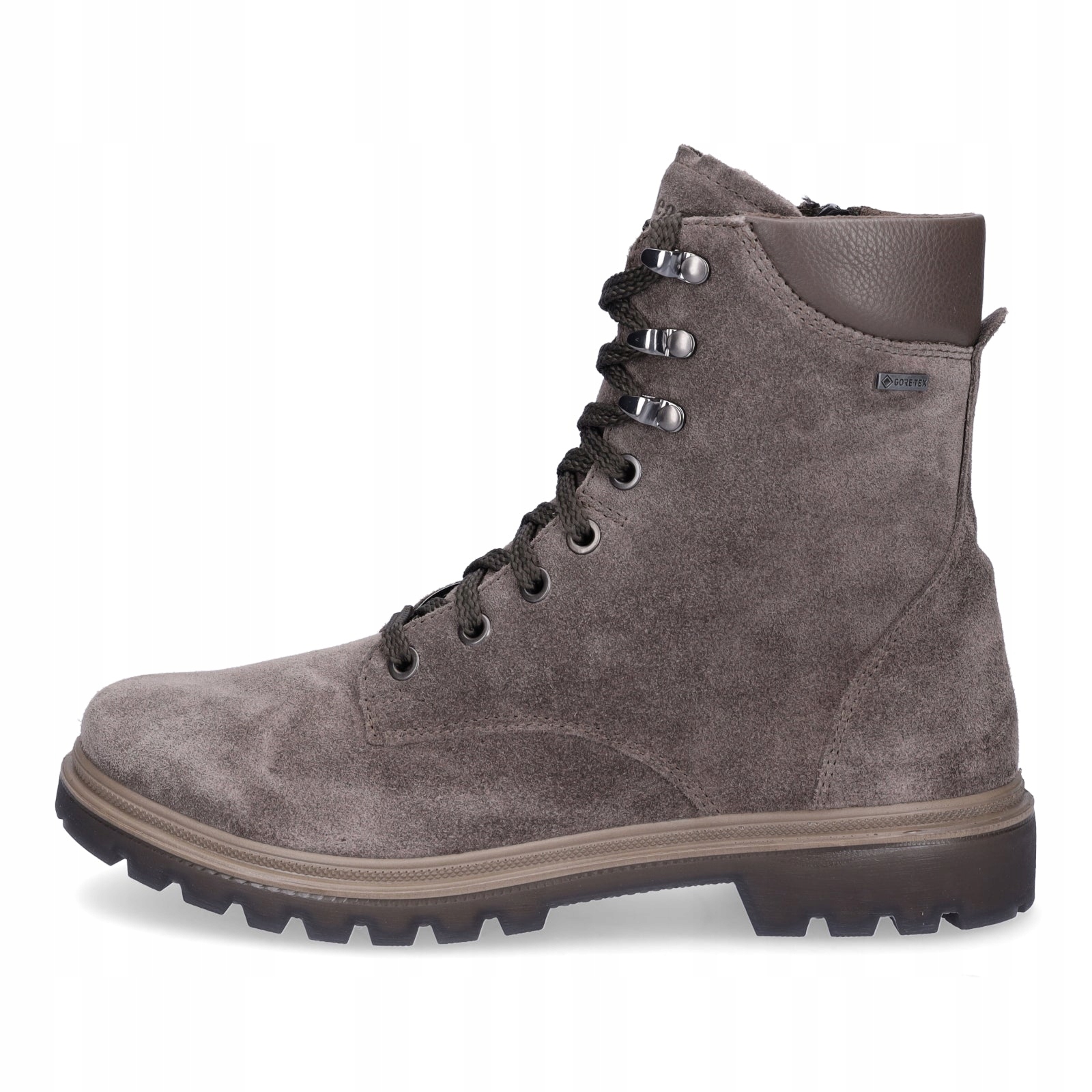 Legero Šedé Semišové Kotníkové Boty S Lisovanou Podrážkou A Goretexem 39 6AB