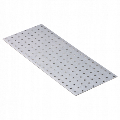 Perforovaná doska s plochým tesárskym spojom 120 x 500 x 2 mm PP47 25ks