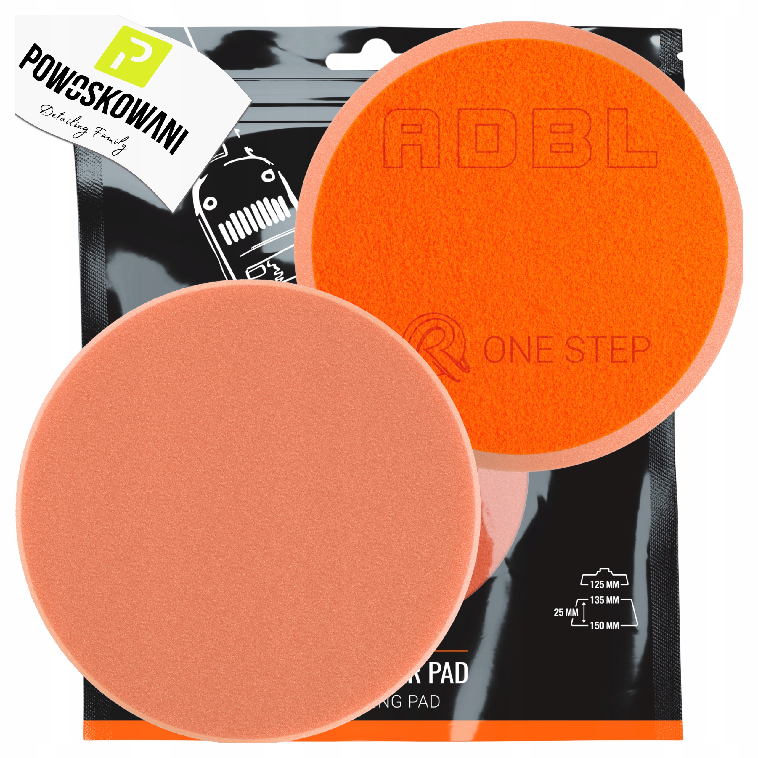 Adbl Roller One Step R 125 150/25 Pad polerski do jednoetapowej korekty l