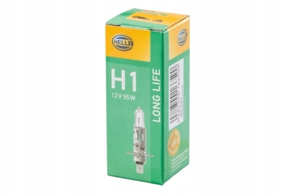

żarówka Hella Long Life H1 12V długa żywotność