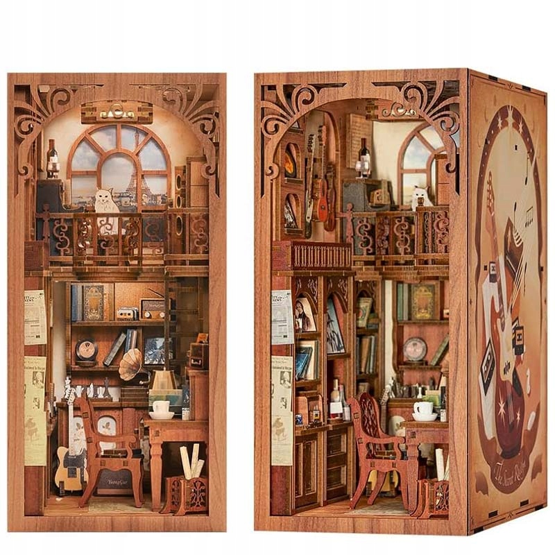 Miniaturowy Domek Book Nook Sekretny Gabinet