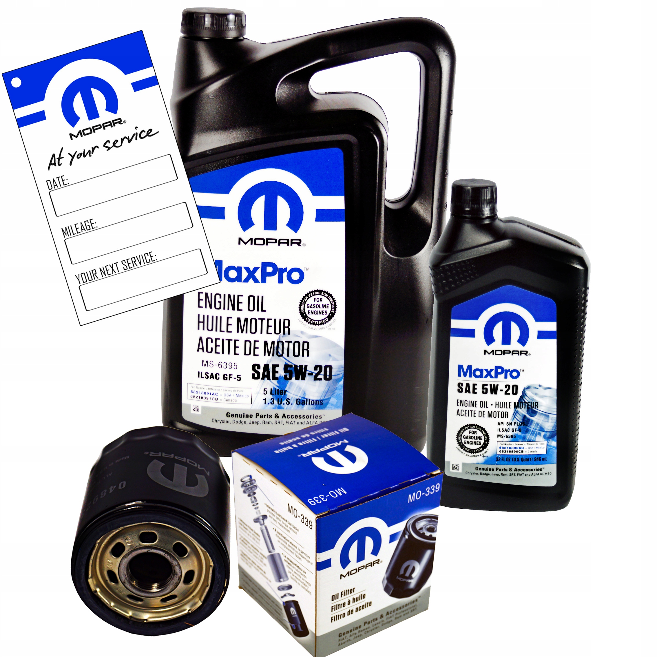 Mopar 5W20 6L filtr MO-339 Jeep Dodge Chrysler