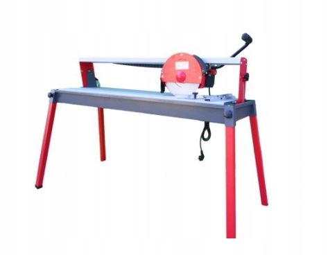 Przecinarka stołowa do płytek glazury gresu 117cm Prędkość obrotowa 2950 RPM
