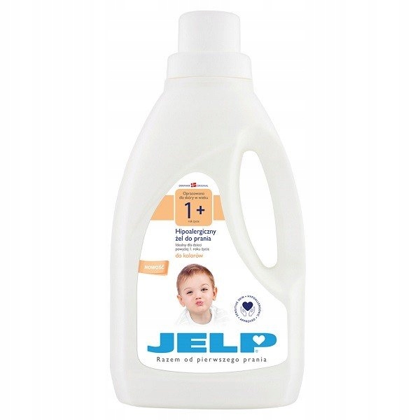 

Hipoalergiczny żel do prania koloru Jelp 1+ 1,5 l
