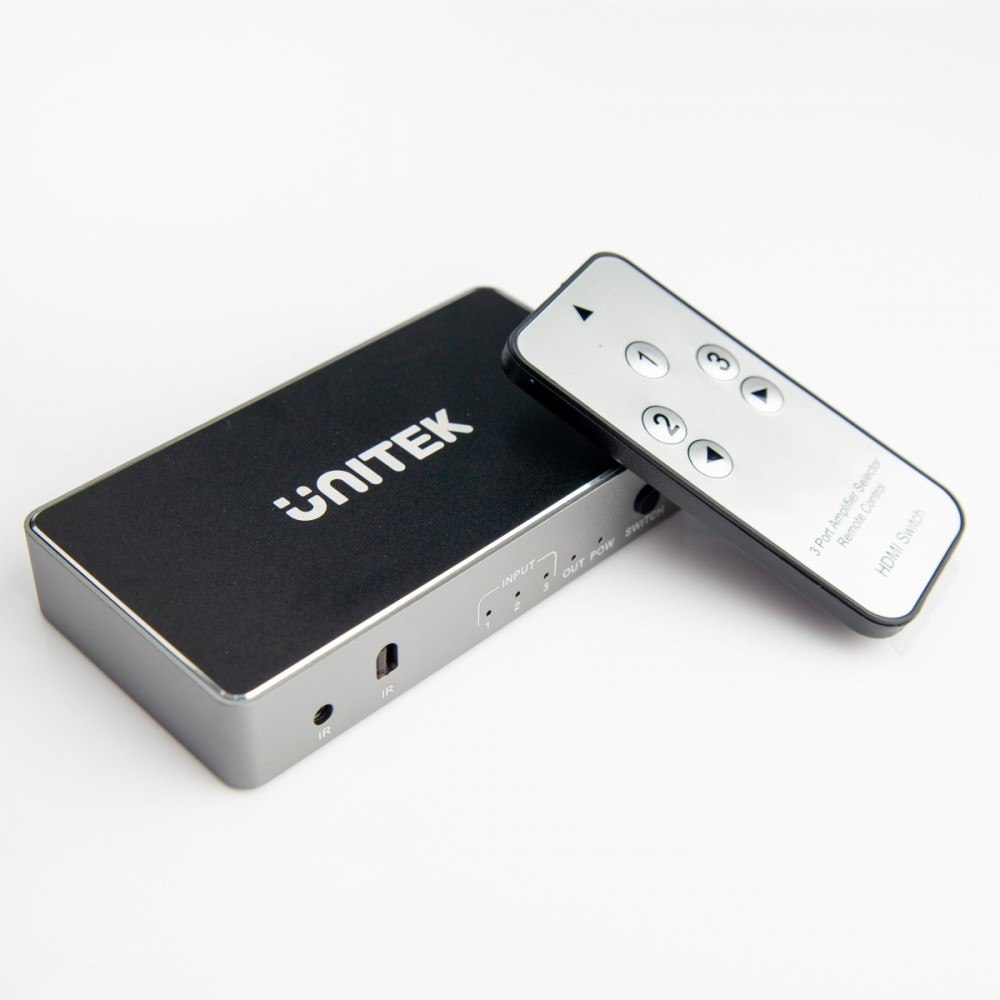 Rozdzielacz sygnału Hdmi 3 In 1 Out; V1111A
