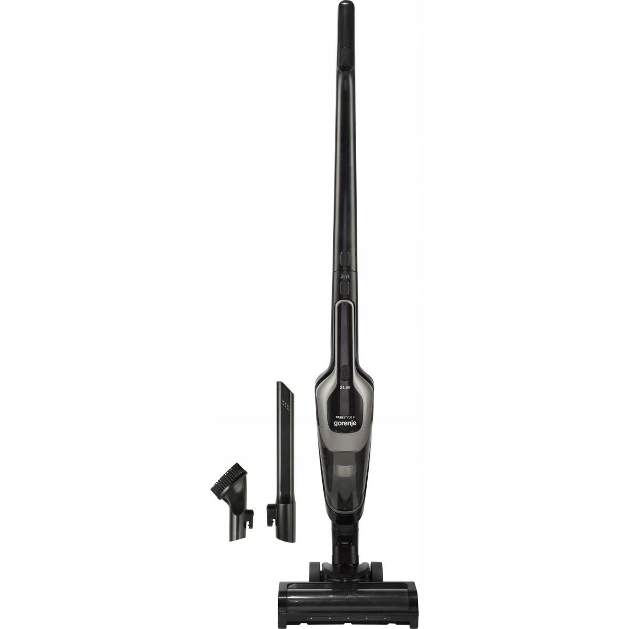 Tyčový vysavač 2v1 Gorenje SVC216110FSIIBKA 120W 0,6L Baterie 2000mAh