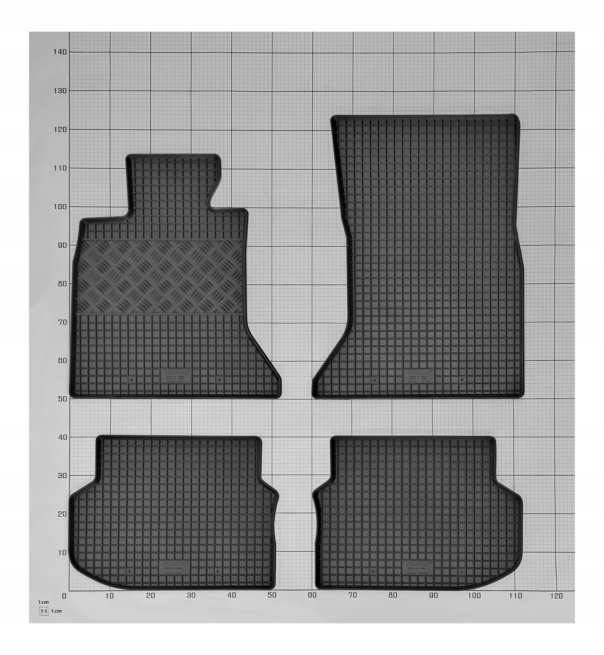 Dywaniki i mata do bagażnika do BMW 5 F10 Sedan 2010-2016 Producent Rigum