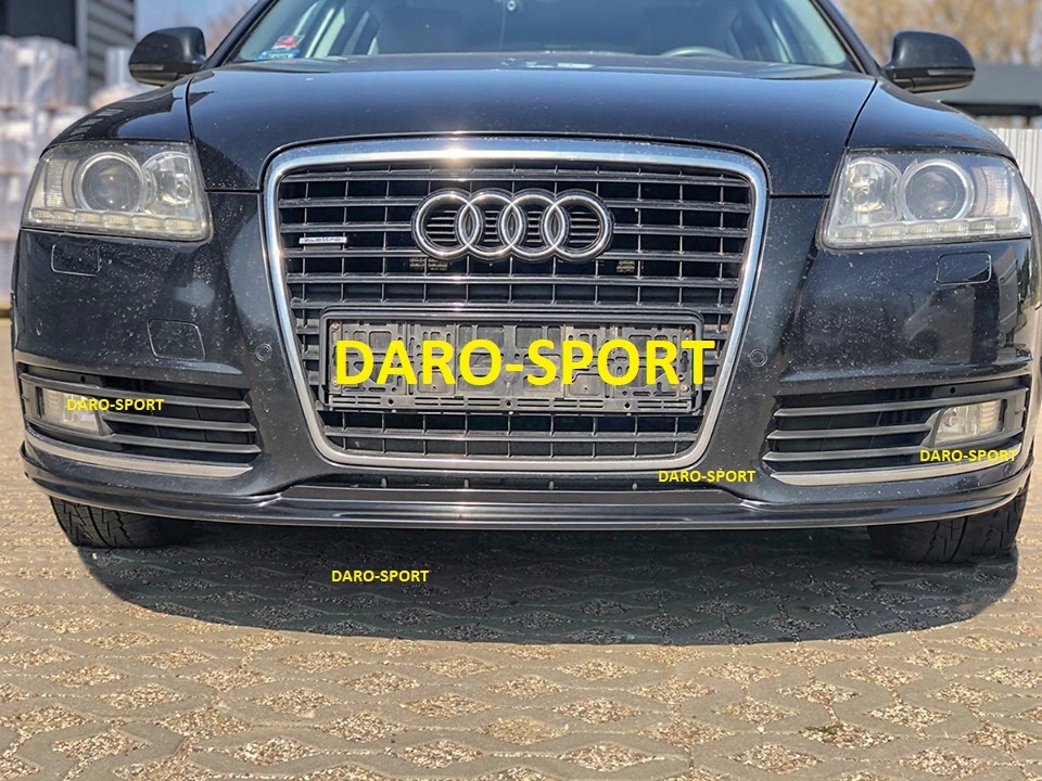 AUDI A6 C6 СПОЙЛЕР БАМПЕРА ПЕРЕД ТОПИ ДИЗАЙН 08-11