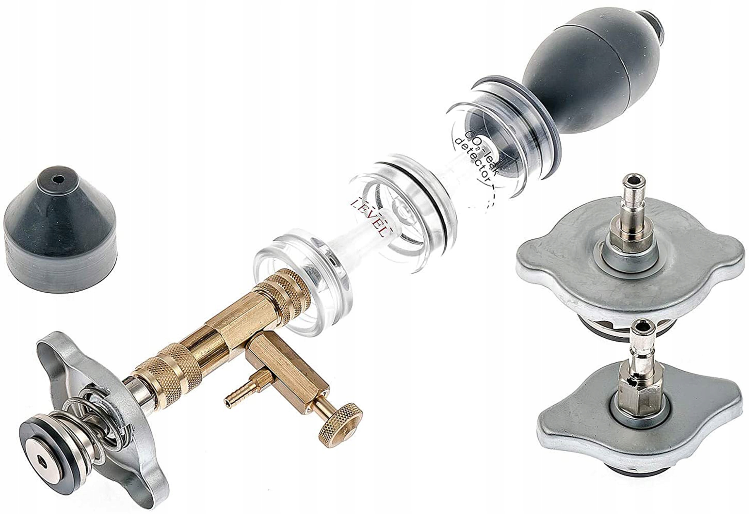 TESTER SZCZELNOŚCI USZCZELKI GŁOWICY + ADAPTERY Kod producenta F06201