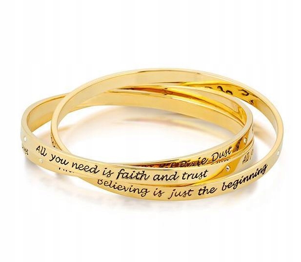 Disney Tinker Bell Pozlacený náramek s aretací