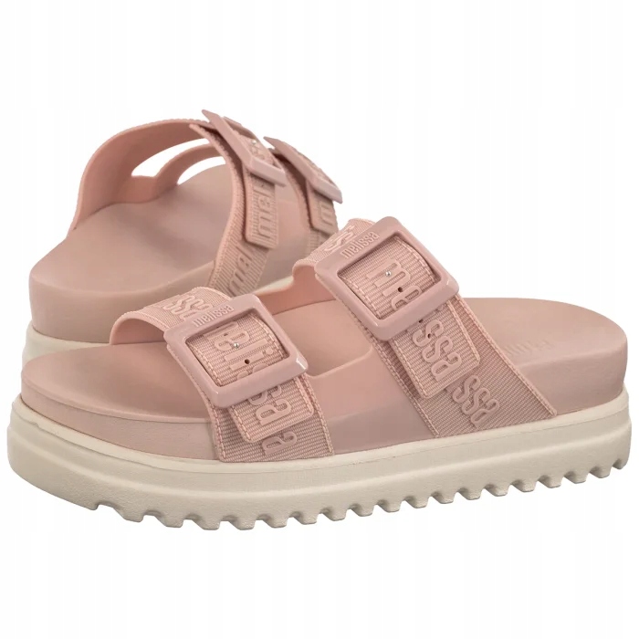 Dámské boty Nazouváky Melissa Cozy M Lover Platform 35977 Pink Béžová