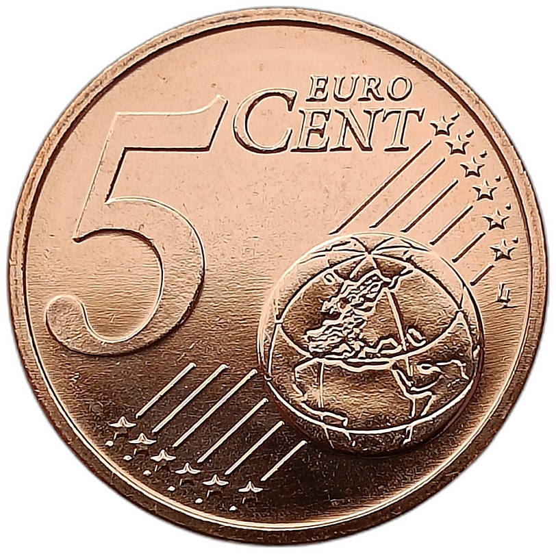 ЛАТВИЯ 5 EURO CENTS 2014 МОНЕТНЫЙ ДВОР