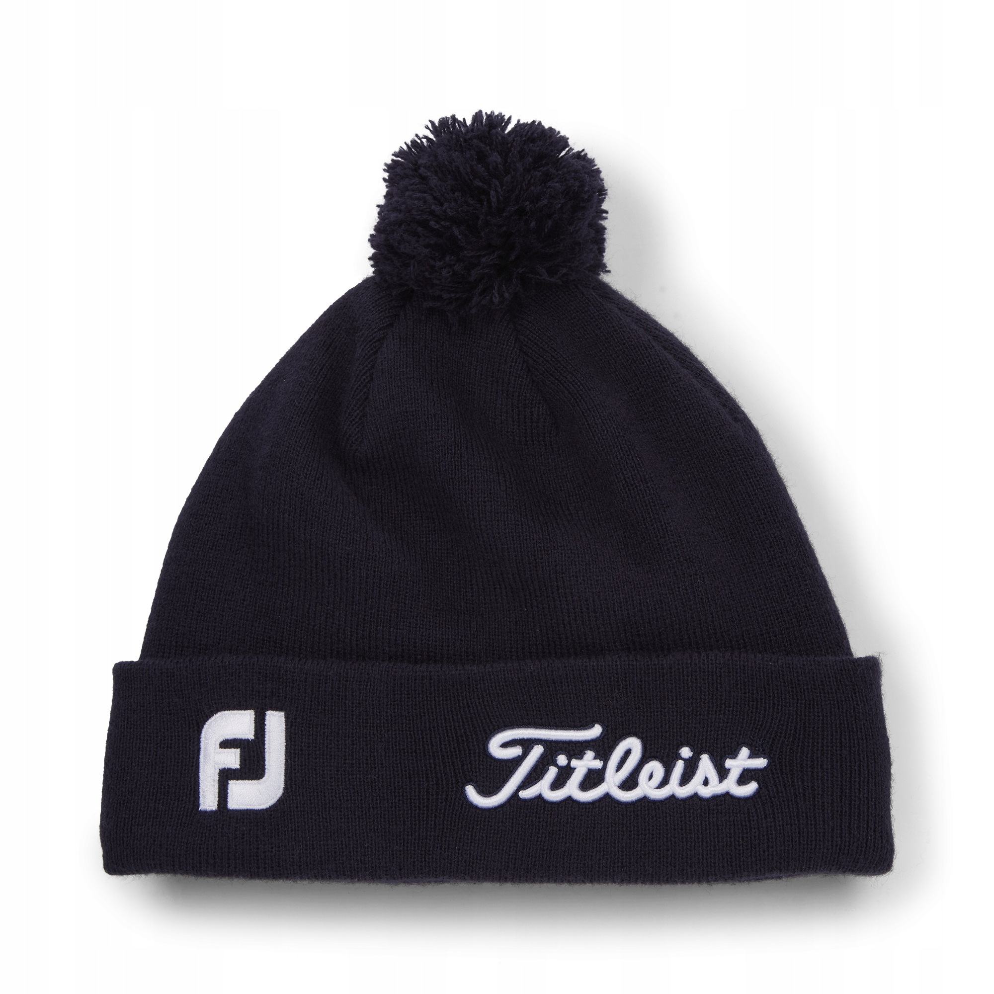 Titleist Tour Pom Pom Beanie czapka zimowa golfowa navy