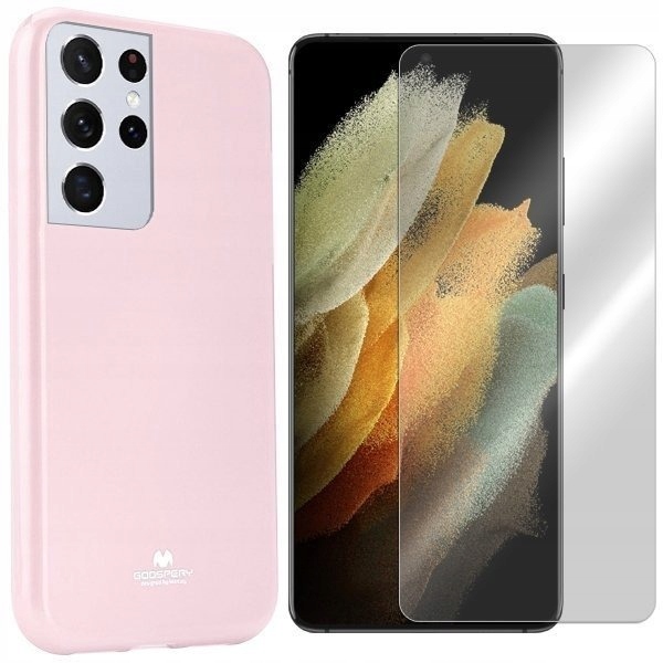

Etui Do Sam Galaxy S21 Ultra Mercury Jelly + Szkło