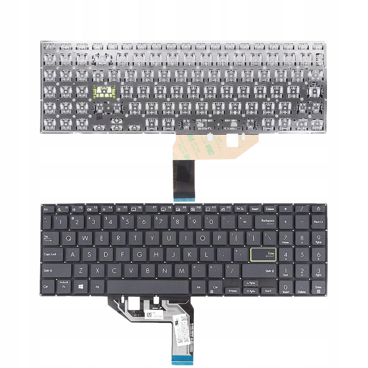 Klávesnice Pro Asus VivoBook 15 E510 E510MA L510M S533 S533FA X513 M513