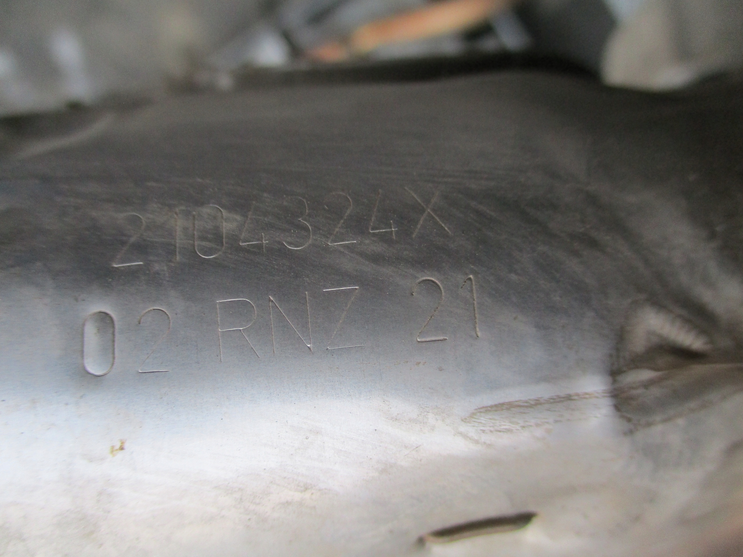 muffler, exhaust PEUGEOT 2008 II PSA4398
