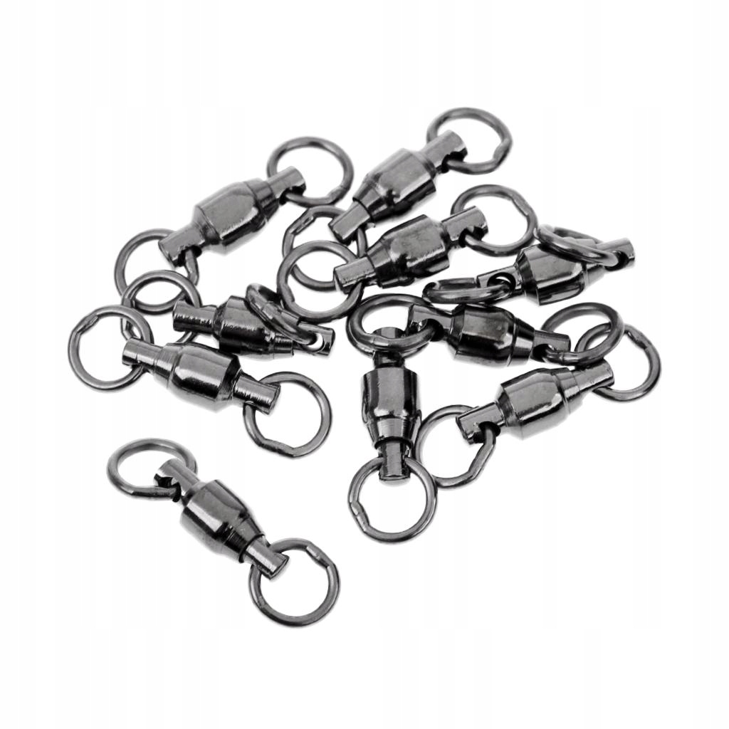 10pcs Ball Bearing Swivels Terminal Tackle 1# Kod producenta Homtak-65004585