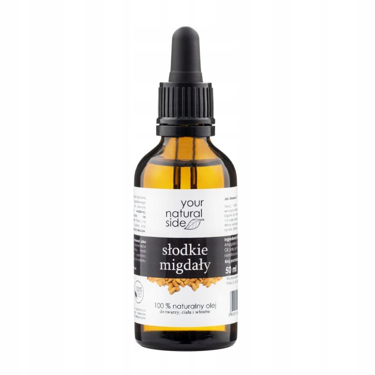 

Olej ze Słodkich Migdałów Organic 100% 50 ml