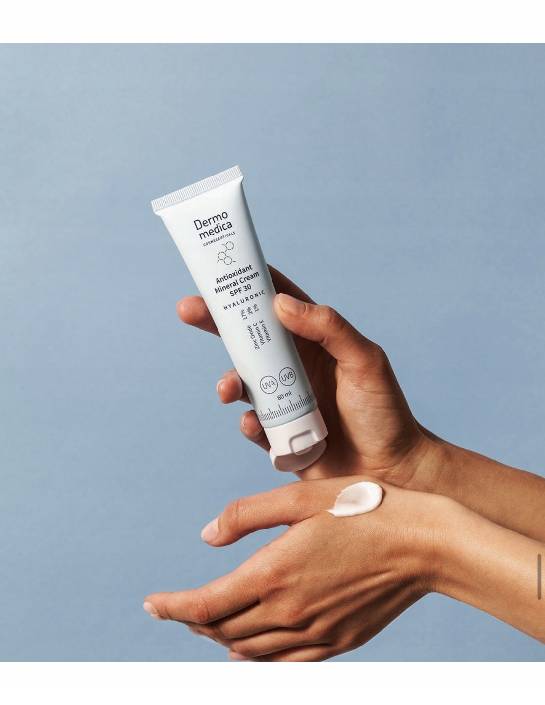 Krem przeciwstarzeniowy do twarzy Dermomedica 30 Spf na dzień 60 ml