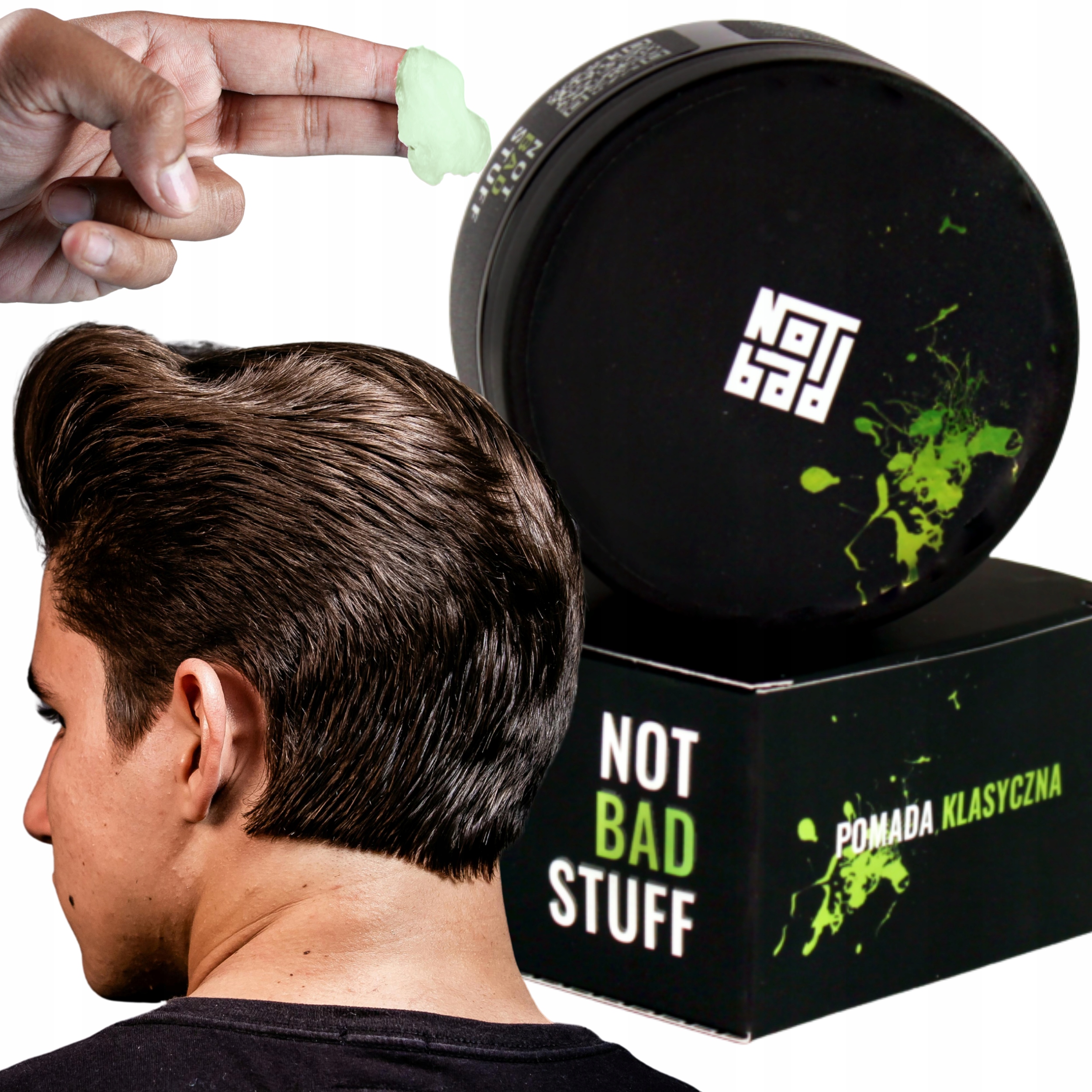 Vodní pomáda pro styling vlasů Not Bad Stuff Klasická pomáda 100 ml