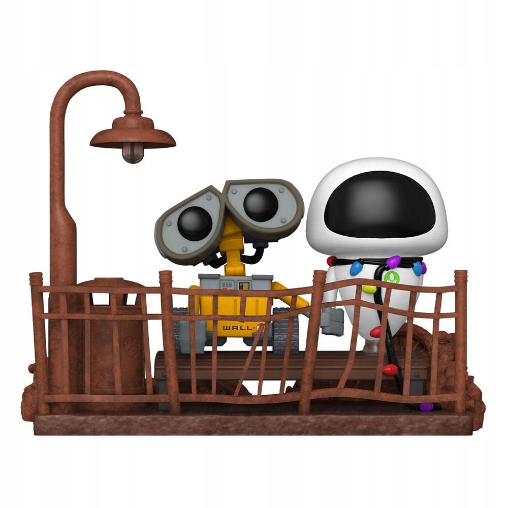 Wall-E Pop Moment! Vinylové figurky 2-balení Wall-E a Ewa 9 cm