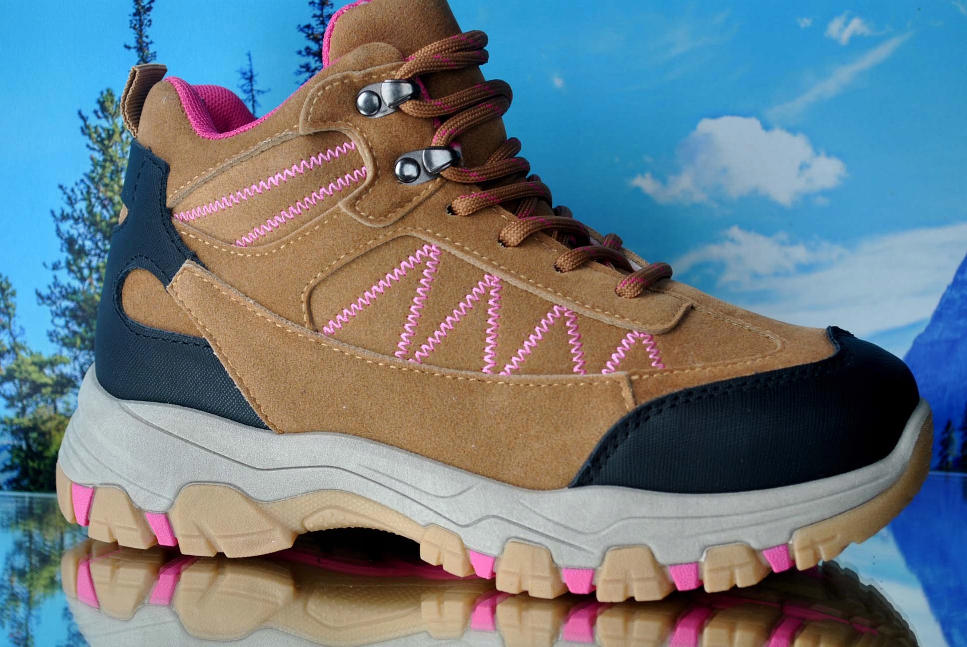 BUTY ZIMOWE OCIEPLANE TREKINGOWE GÓRSKIE TRAPERY ŚNIEGOWCE SPORT Kod producenta STYL SPORT TRAPERY  w  GÓRY MODNE