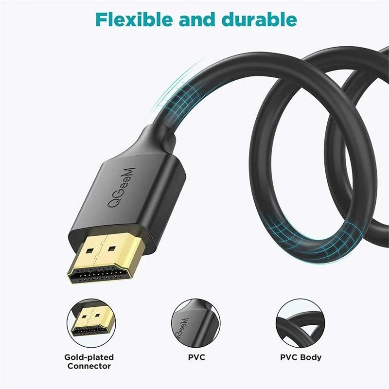 Kabel Mini HDMI 2.0 4K UHD 3D 1.8m 60Hz MiniHDMI Kod producenta QG-AV19