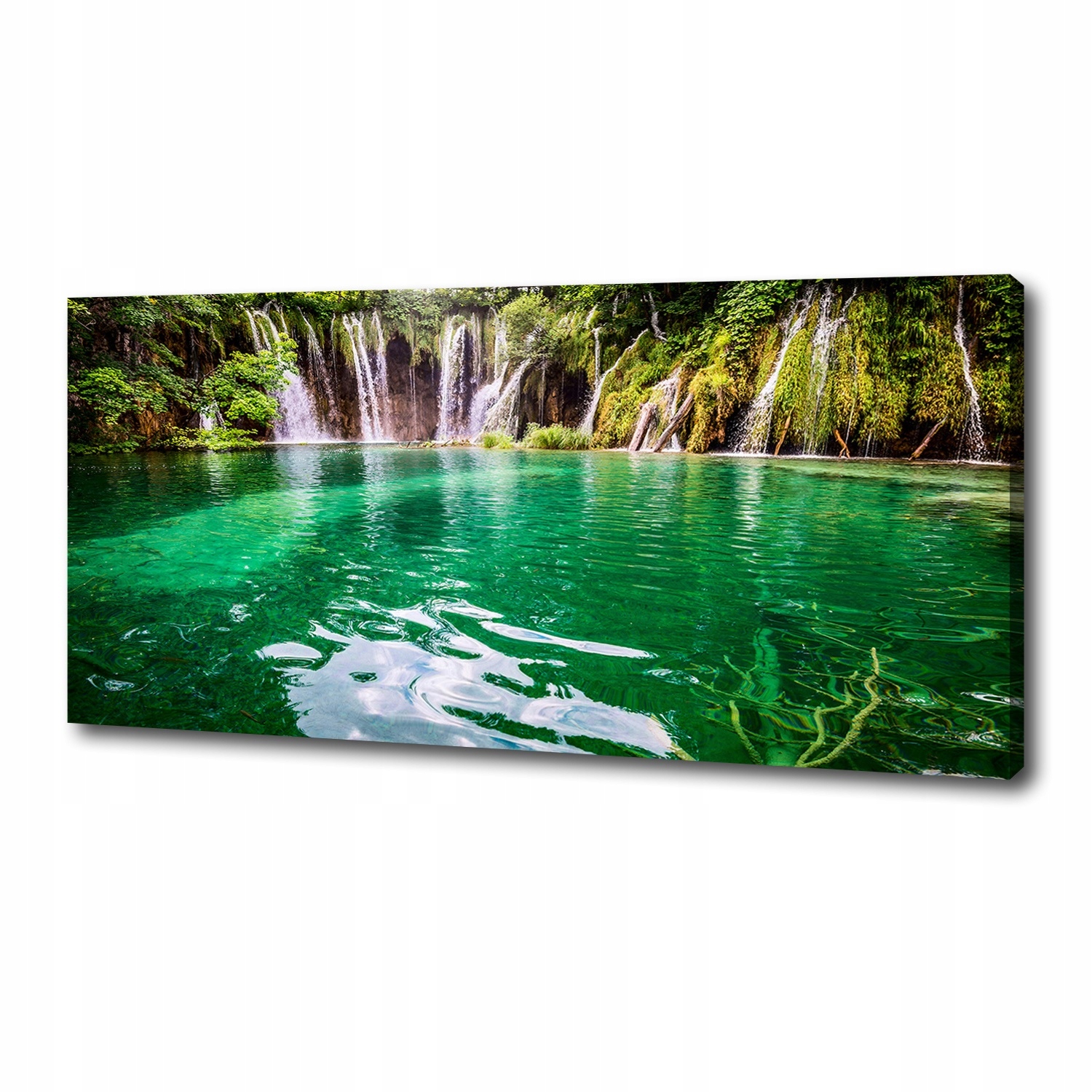 

Foto obraz na płótnie Jezioro Plitwickie 125x50 cm