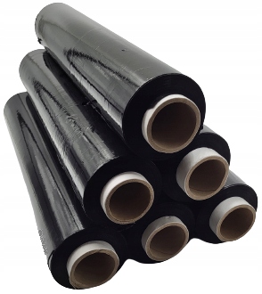 FOLIA STRETCH STRECZ CZARNA 2,5KG 6szt Waga tuby 0.35 kg