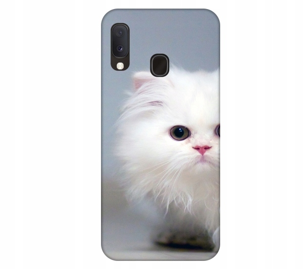 

Etui pokrowiec do Samsung Galaxy A20e Kot kotek