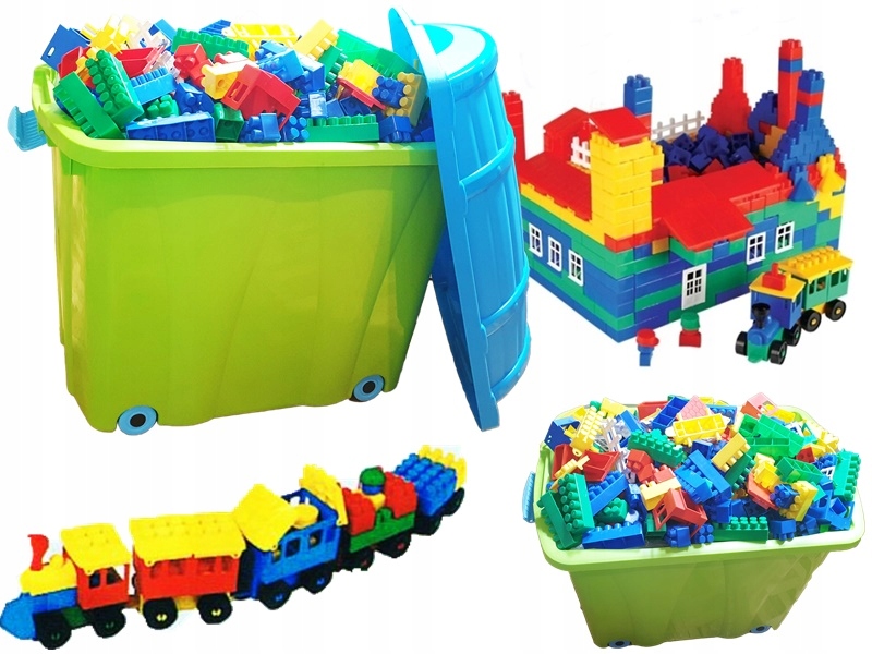 

Klocki Konstrukcyjne 500 elementów. Zestaw Klocków