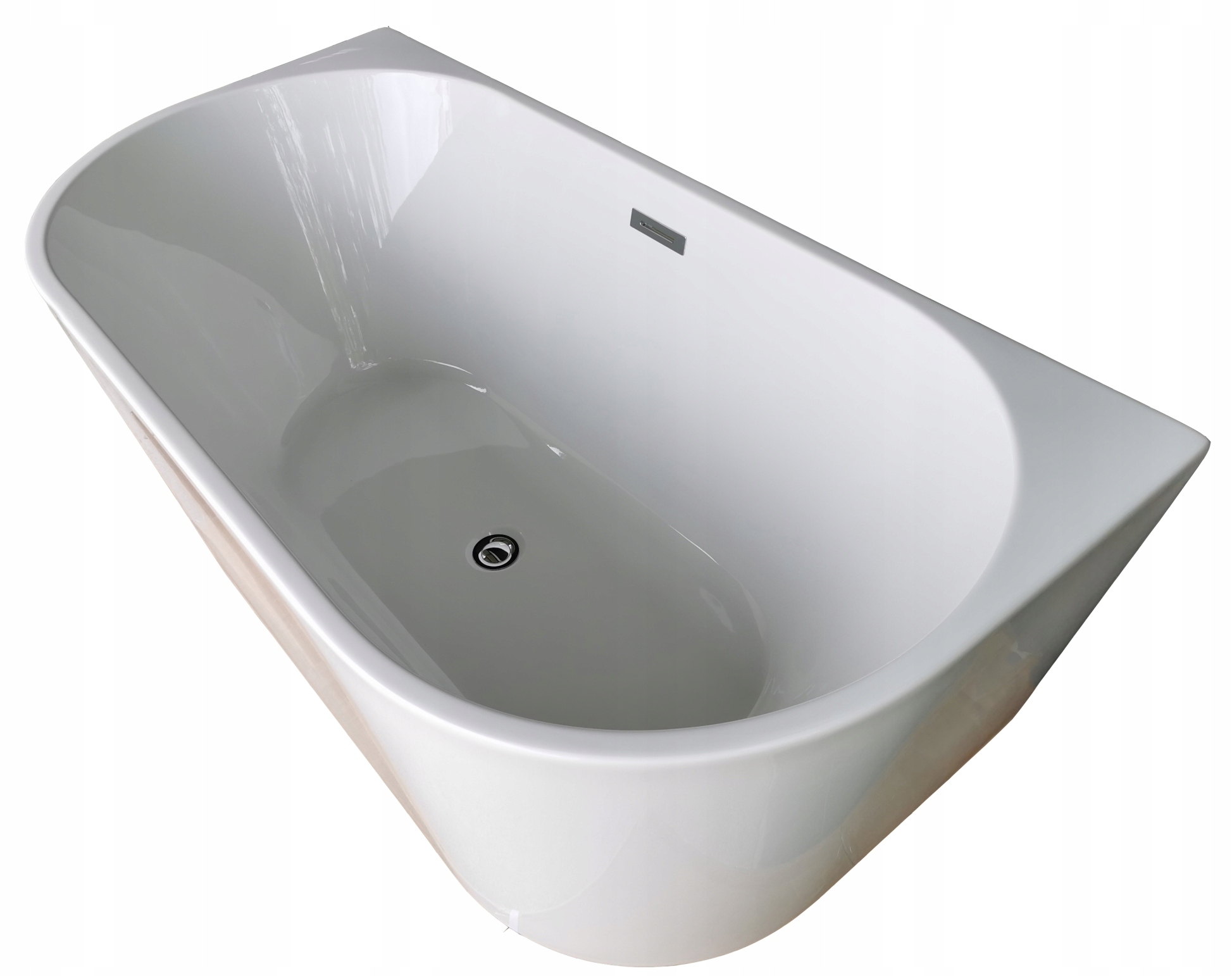 WANNA PRZYŚCIENNA WOLNOSTOJĄCA 170x75 Z PRZELEWEM Stan opakowania oryginalne