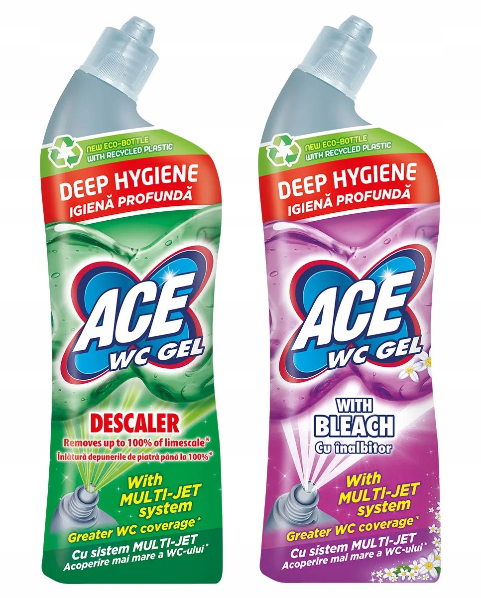 

Ace Ultra Gel Odkamieniacz Wybielacz Wc 2x700ml