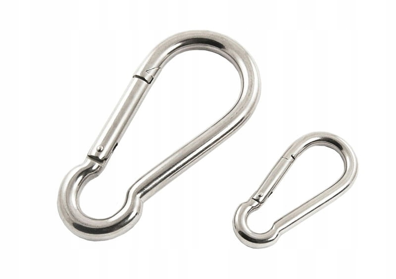 Karabińczyk nierdzewny A4 #6mm Rodzaj klasyczny