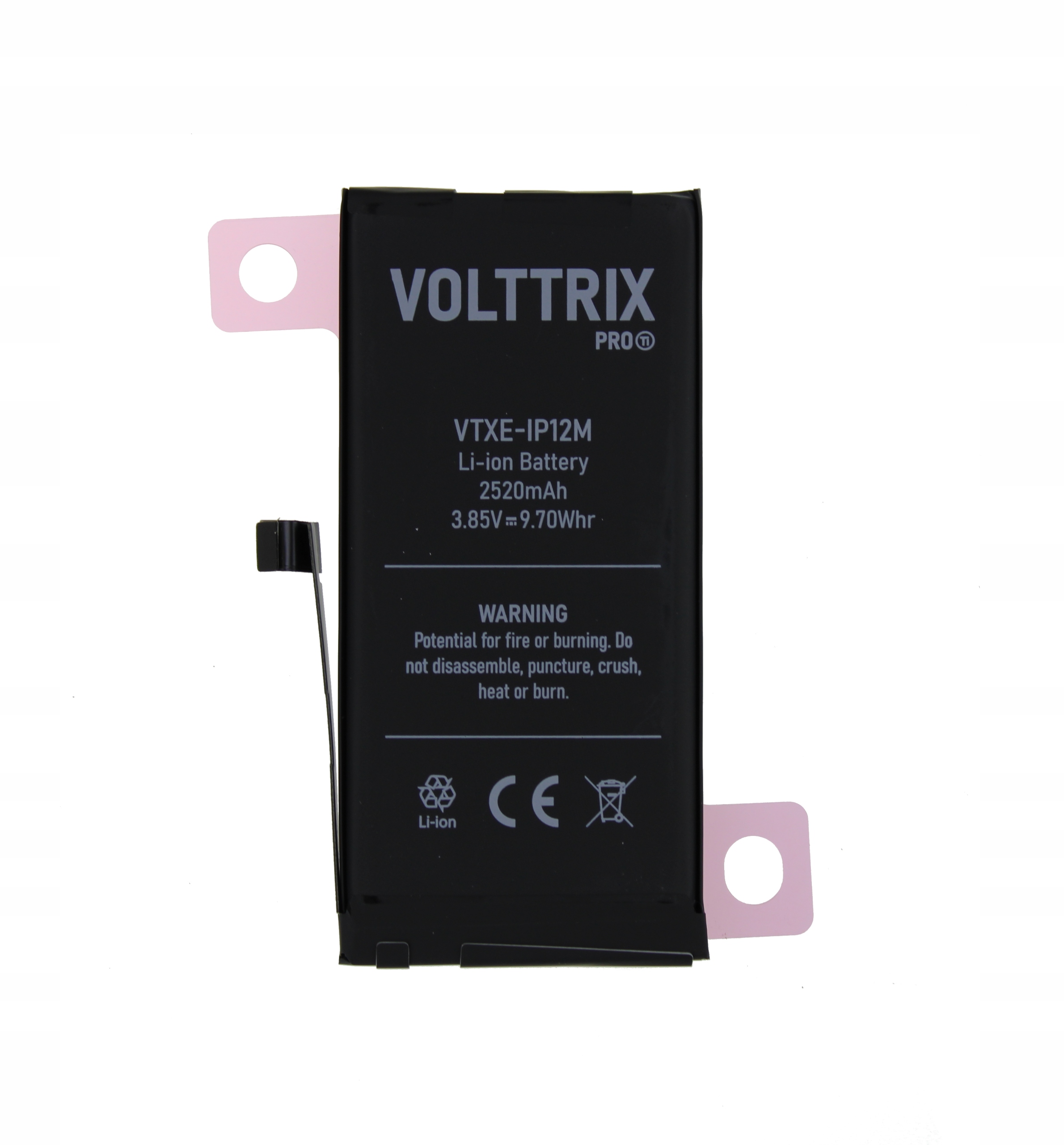 Baterie Volttrix Pro Ti pro iPhone 12 Mini programovatelná 2520 mAh
