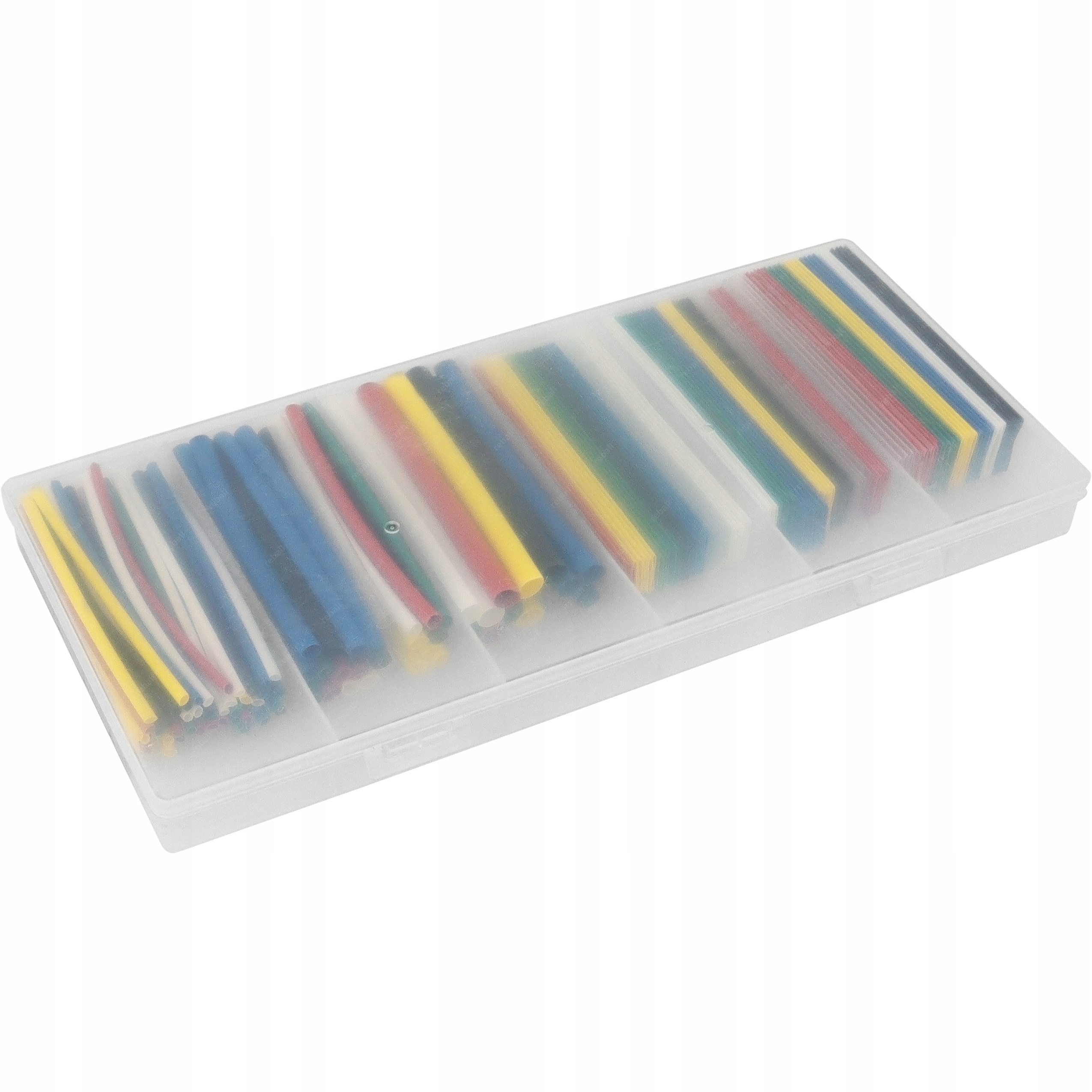 KOSZULKI TERMOKURCZLIWE IZOLACYJNE RURKI KAPTURKI RĘKAWY PVC KOLOROWE 196x EAN (GTIN) 6949639123459