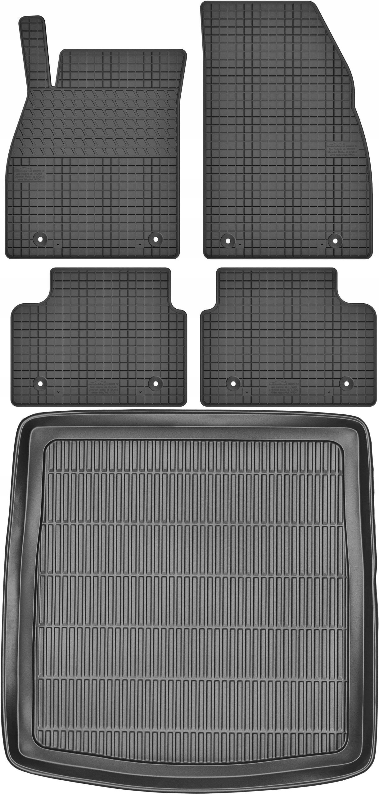 Opel Insignia Sd Hb 09-17 Koberec a batožinový priestor