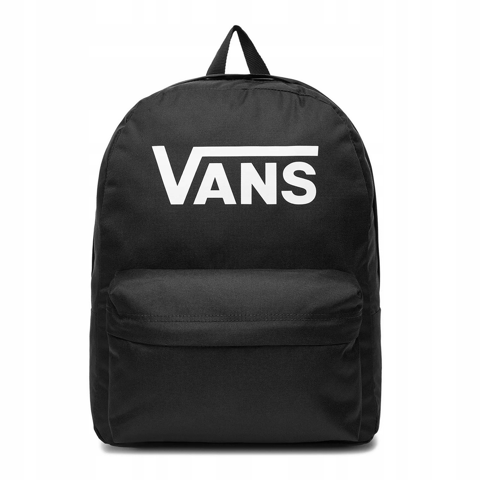 Školní batoh Vans Old Skool Print 22L městský černý s velkým logem Vans
