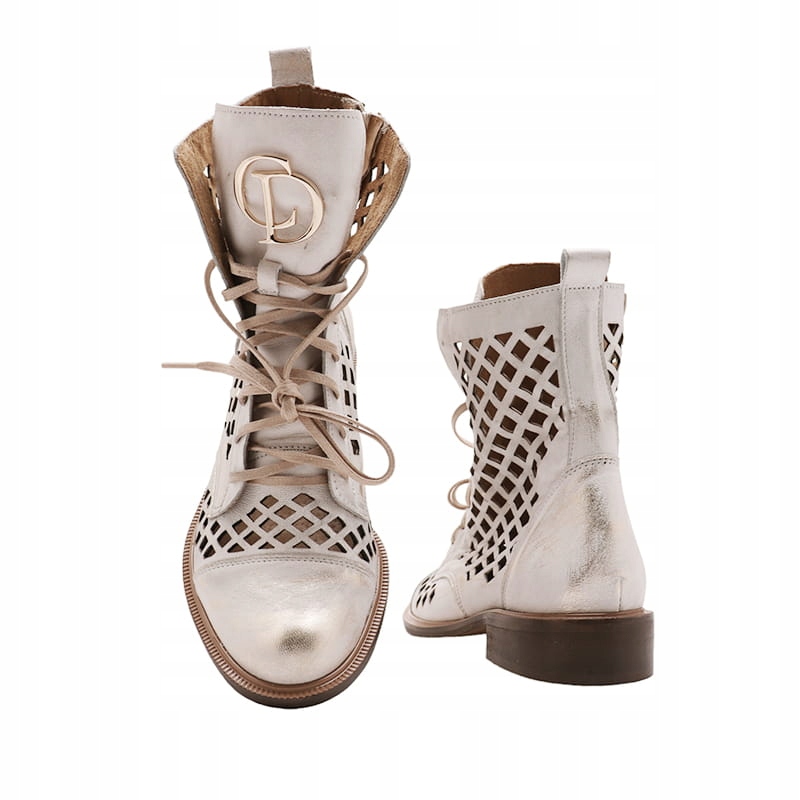 Botki PRO-MODA 2695 004 ZŁOTE - 37 Marka inna