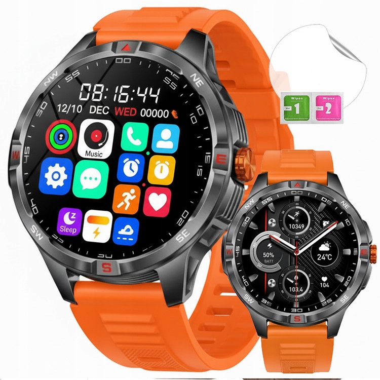 Pánské chytré hodinky s kompasovými hovory, dlouhá výdrž baterie, zdravotní funkce