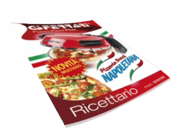 PIEC DO PIZZY G3FERRARI G10032 2 KAMIENIE 5 MINUT Komunikacja lampka kontrolna sygnał dźwiękowy timer